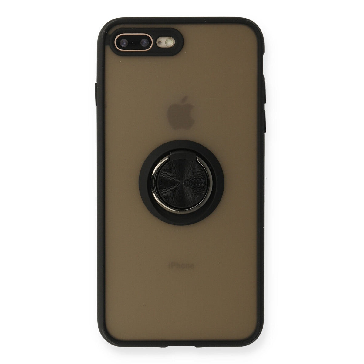 Newface iPhone 7 Plus Kılıf Montreal Yüzüklü Silikon Kapak