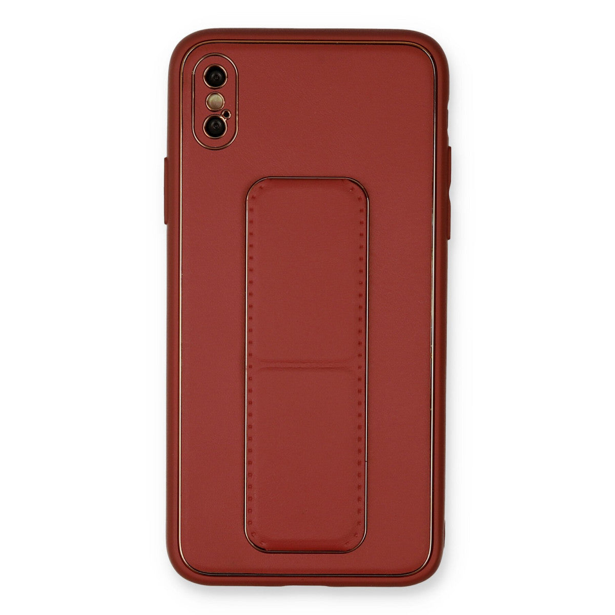 Newface iPhone XS Max Kılıf Coco Deri Standlı Kapak