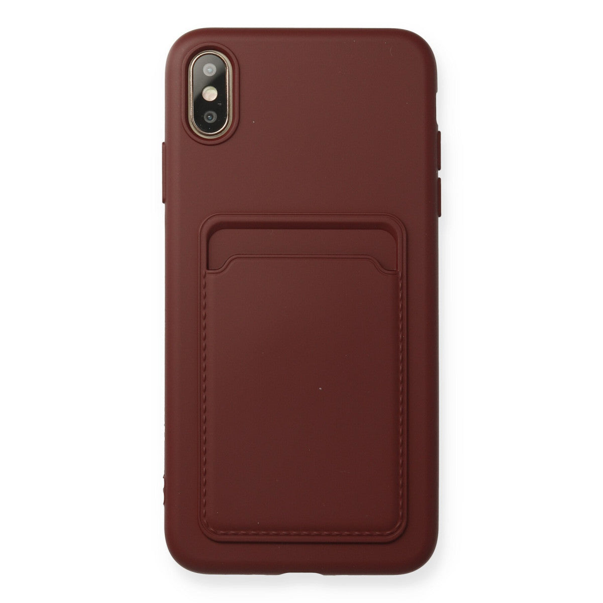 Newface iPhone XS Max Kılıf Kelvin Kartvizitli Silikon