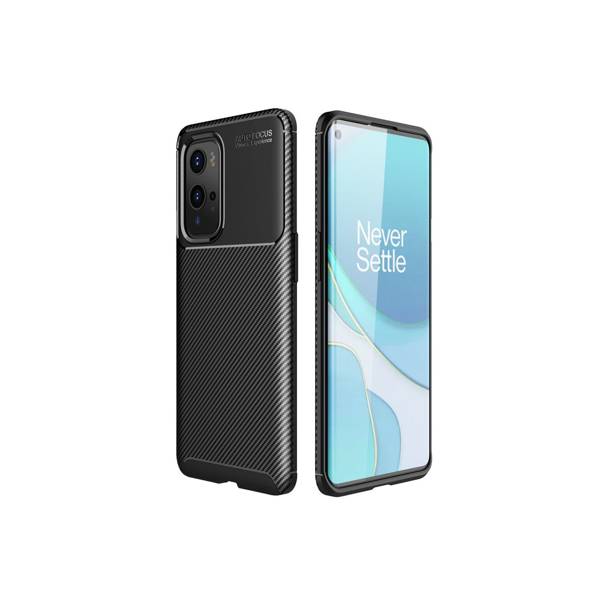 Newface One Plus 9 Pro Kılıf Auto Focus Karbon Kapak