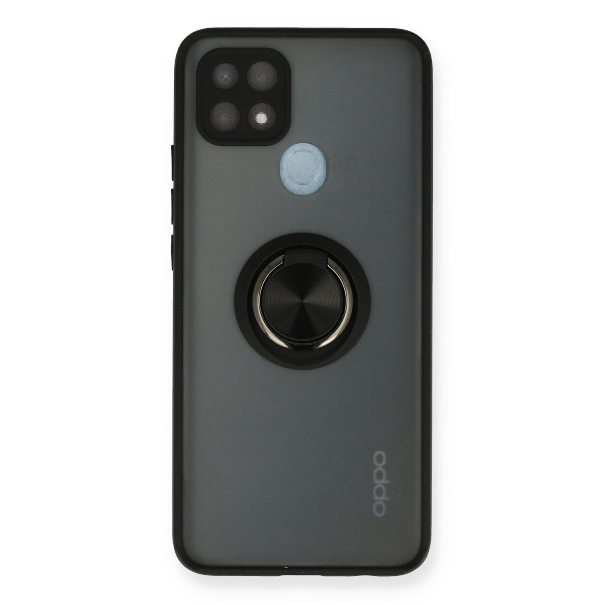 Newface Oppo A15 Kılıf Montreal Yüzüklü Silikon Kapak