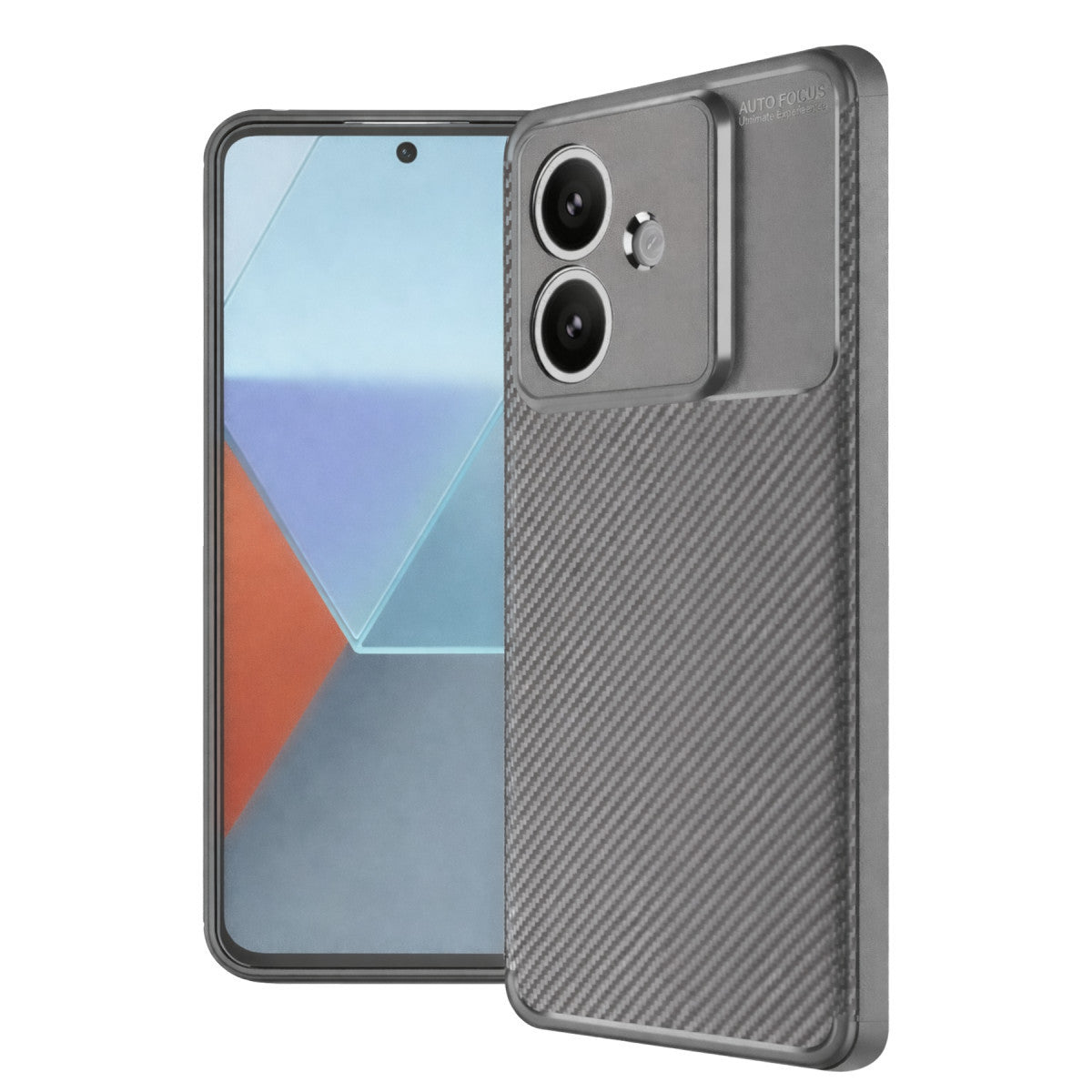 Newface Oppo A3 Kılıf Auto Focus Karbon Kapak