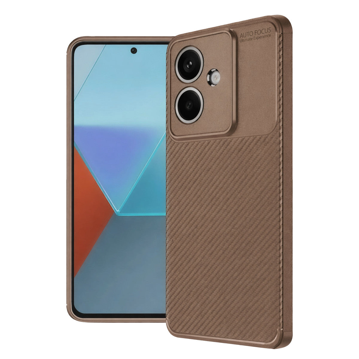 Newface Oppo A3 Kılıf Auto Focus Karbon Kapak