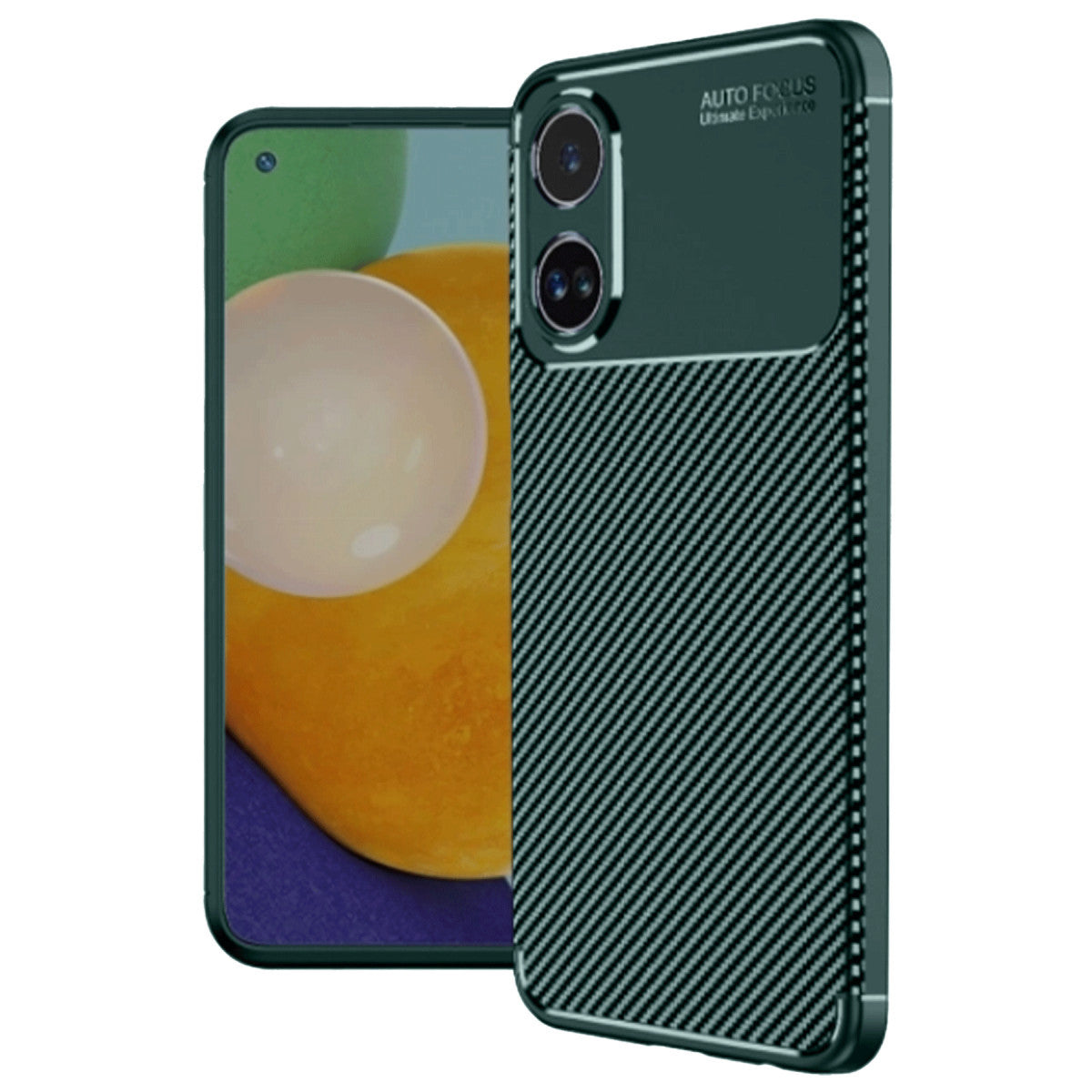 Newface Oppo A38 Kılıf Auto Focus Karbon Kapak