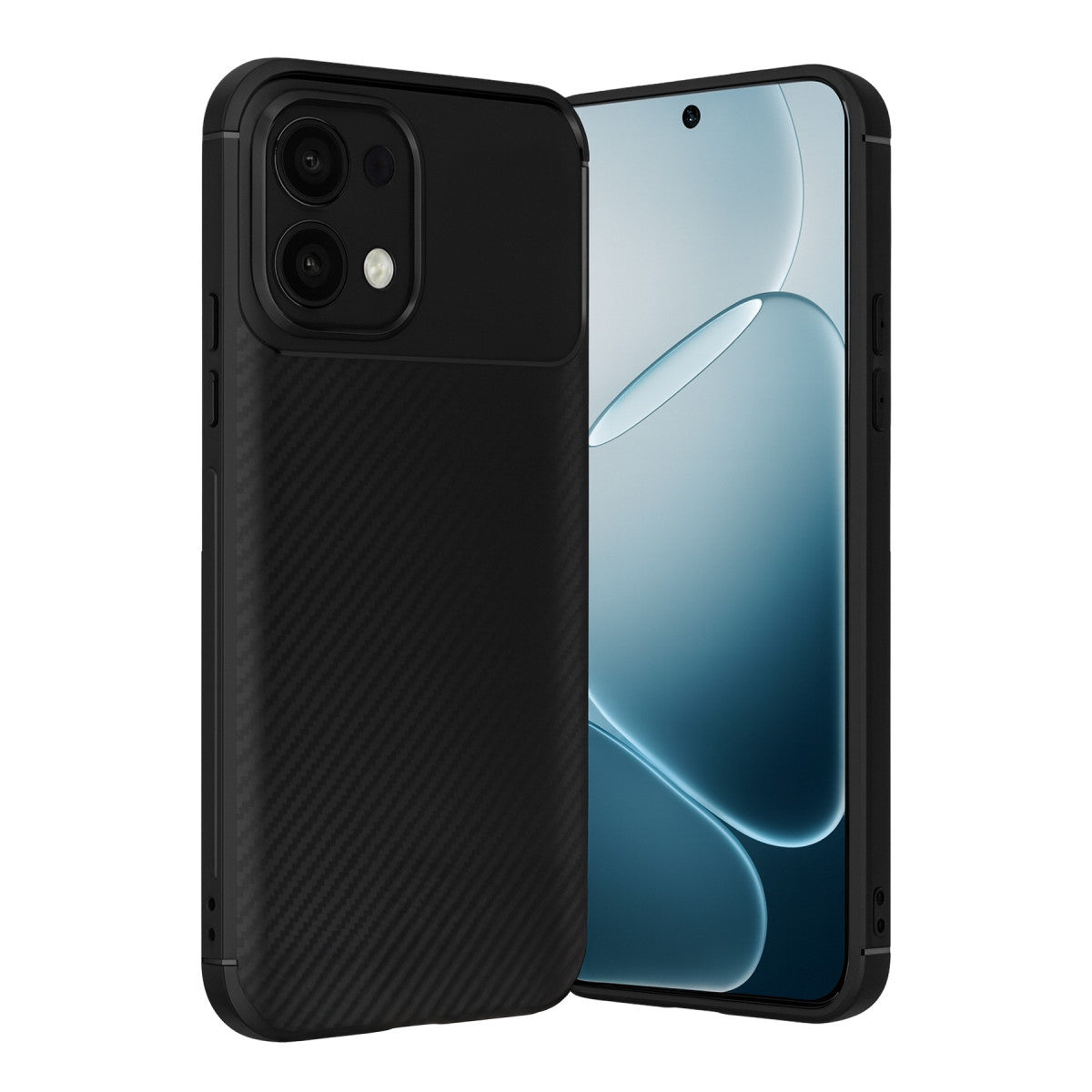 Newface Oppo A6 Pro 4G Auto Focus Karbon Kapak