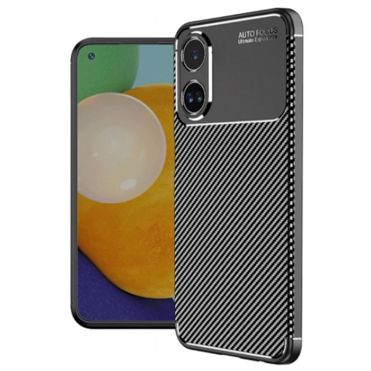 Newface Oppo A60 Kılıf Auto Focus Karbon Kapak