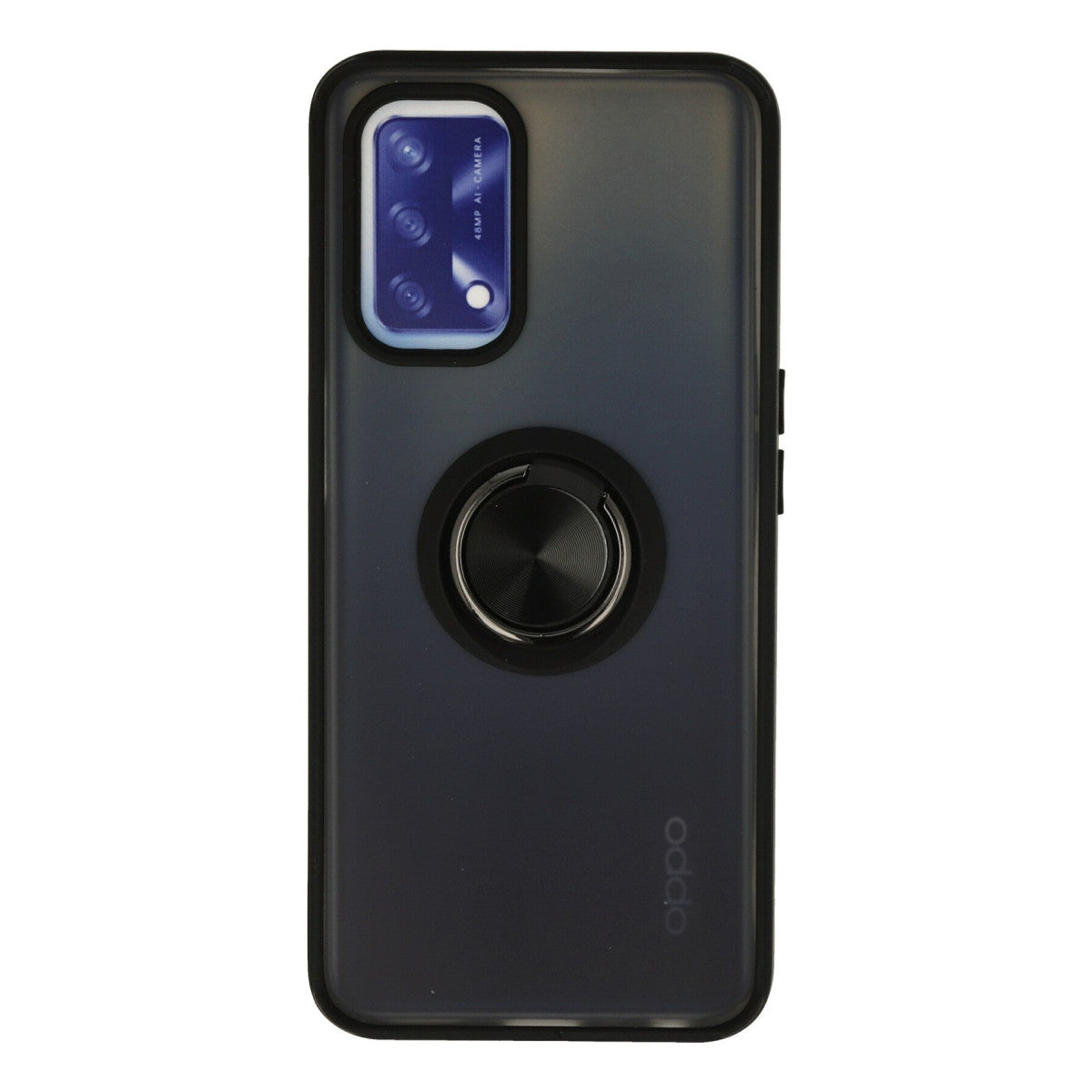 Newface Oppo A74 4G Kılıf Montreal Yüzüklü Silikon Kapak