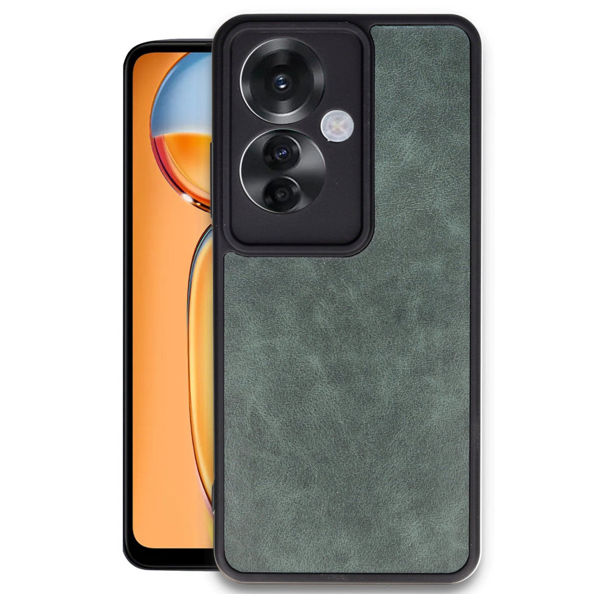Newface Oppo Reno 11F Kılıf Aras Deri Kapak