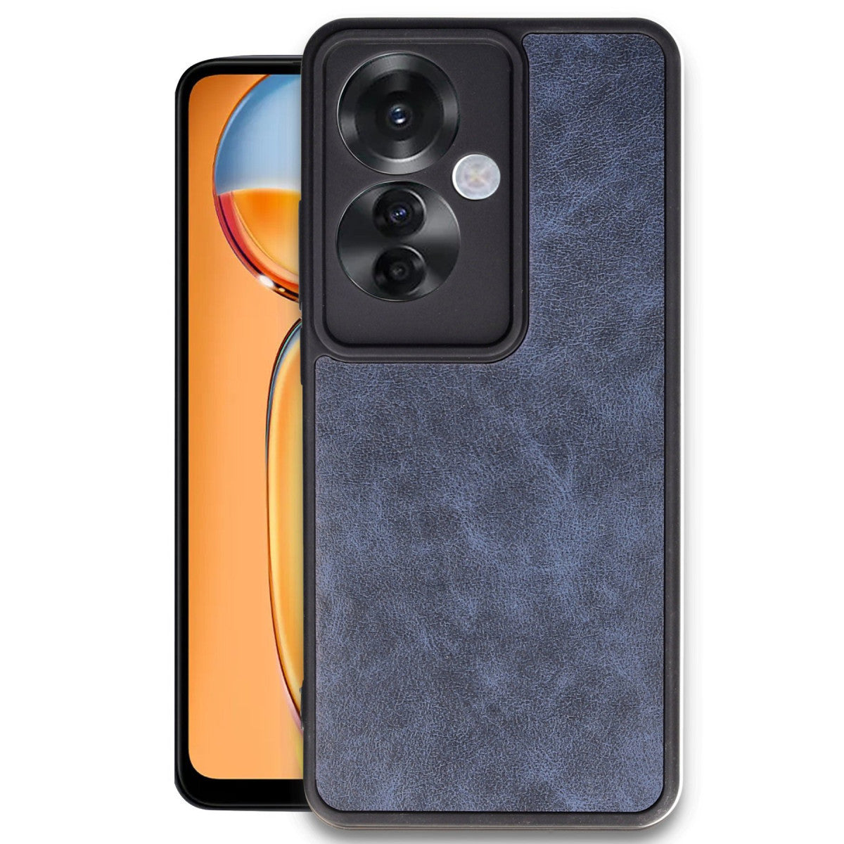 Newface Oppo Reno 11F Kılıf Aras Deri Kapak