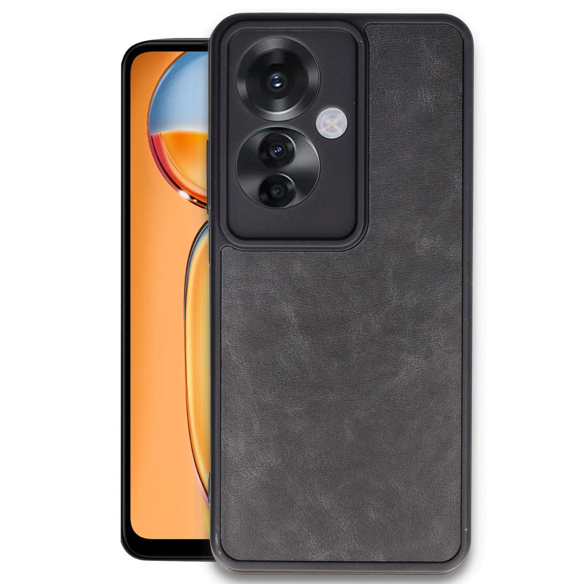 Newface Oppo Reno 11F Kılıf Aras Deri Kapak