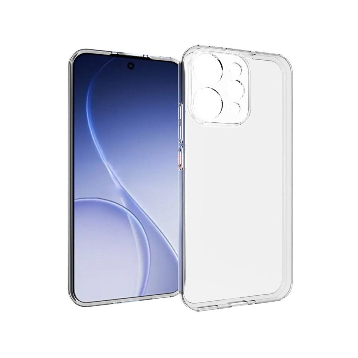 Newface Oppo Reno 15 Lüx Şeffaf Silikon
