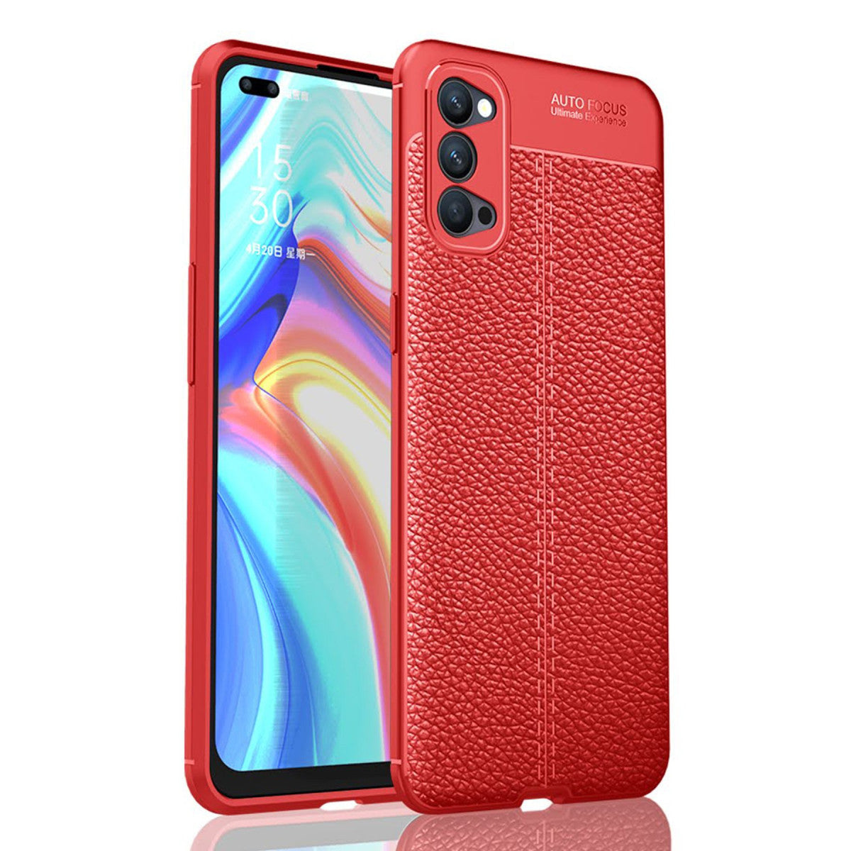 Newface Oppo Reno 4 Kılıf Auto Focus Kapak