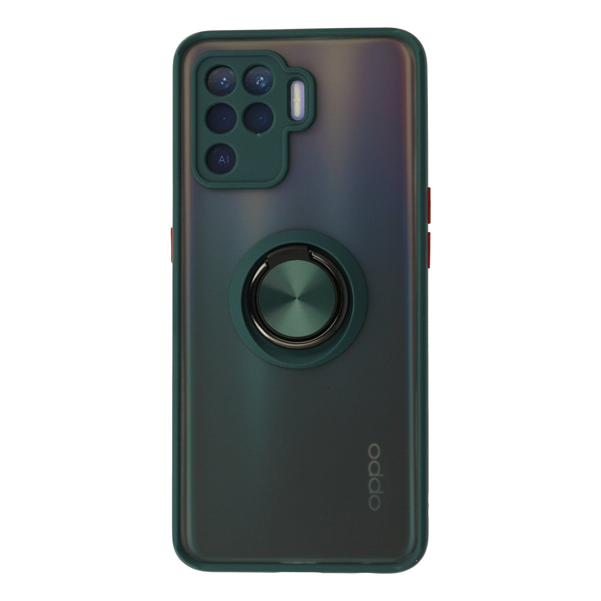 Newface Oppo Reno 5 Lite Kılıf Montreal Yüzüklü Silikon Kapak