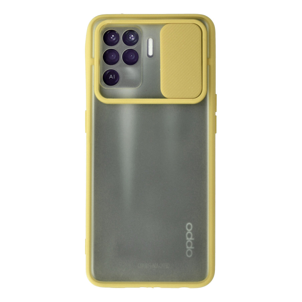 Newface Oppo Reno 5 Lite Kılıf Palm Buzlu Kamera Sürgülü Silikon