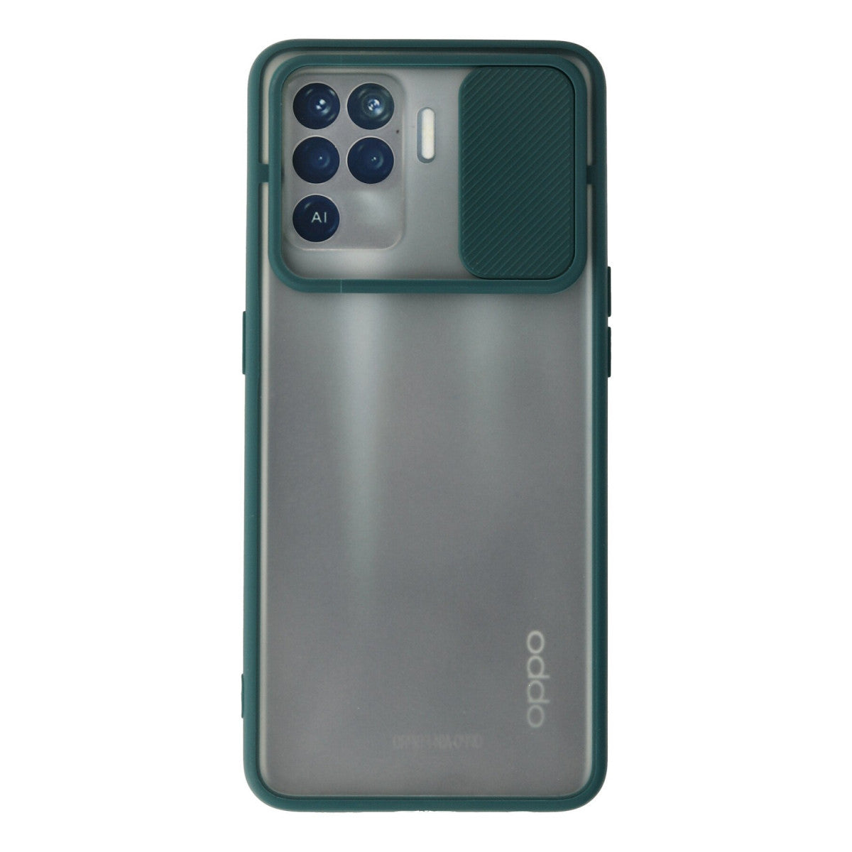 Newface Oppo Reno 5 Lite Kılıf Palm Buzlu Kamera Sürgülü Silikon