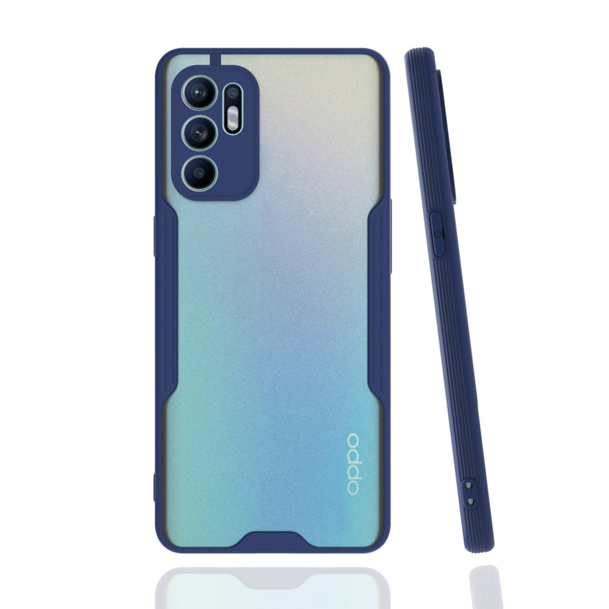 Newface Oppo Reno 6 Kılıf Platin Silikon