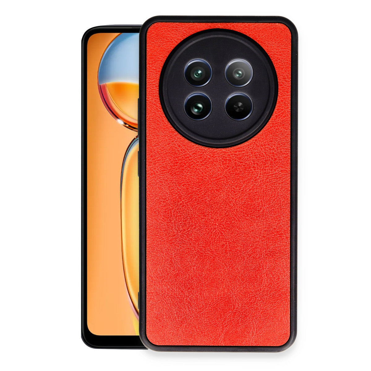 Newface Realme 12 5G Kılıf Aras Deri Kapak