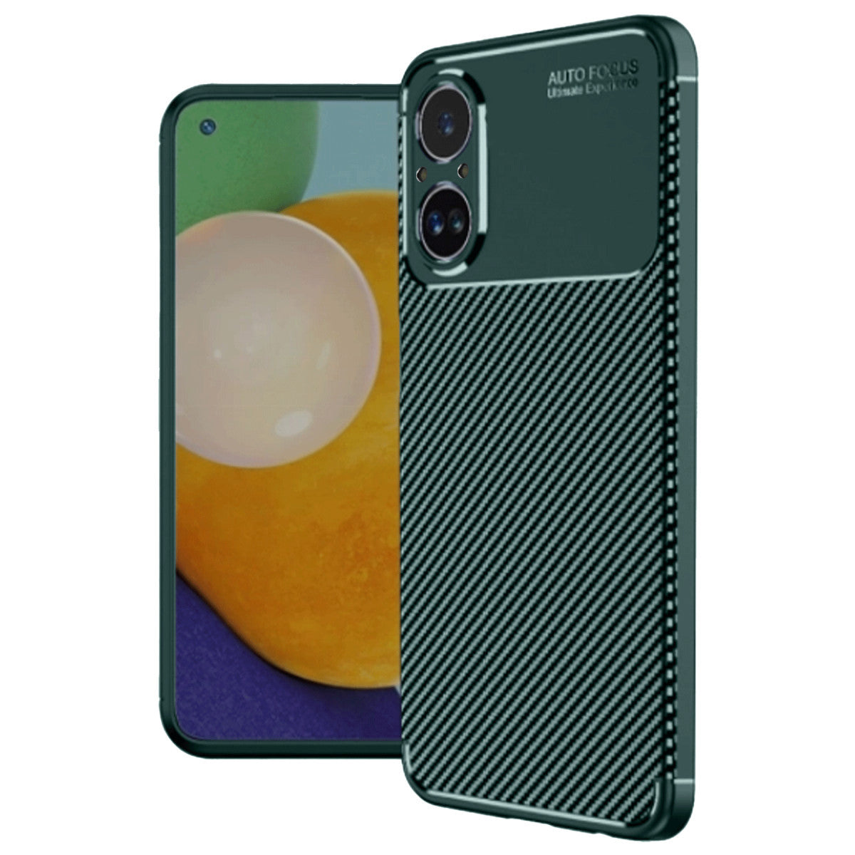 Newface Realme 12 Lite Kılıf Auto Focus Karbon Kapak