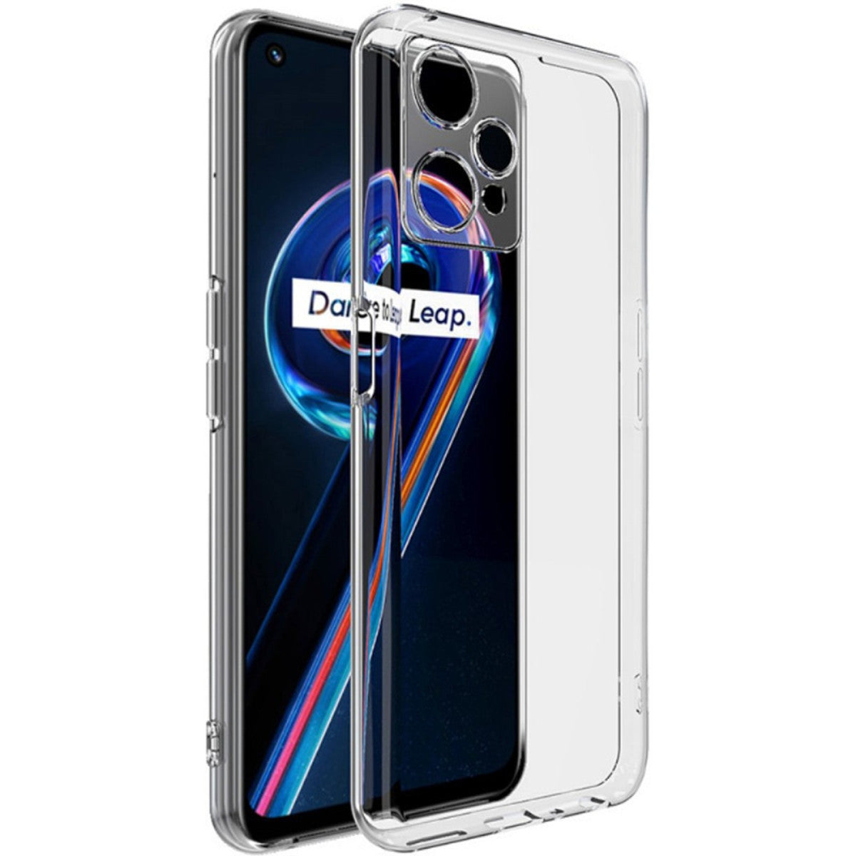 Newface Realme 9 Pro 5G Kılıf Lüx Şeffaf Silikon