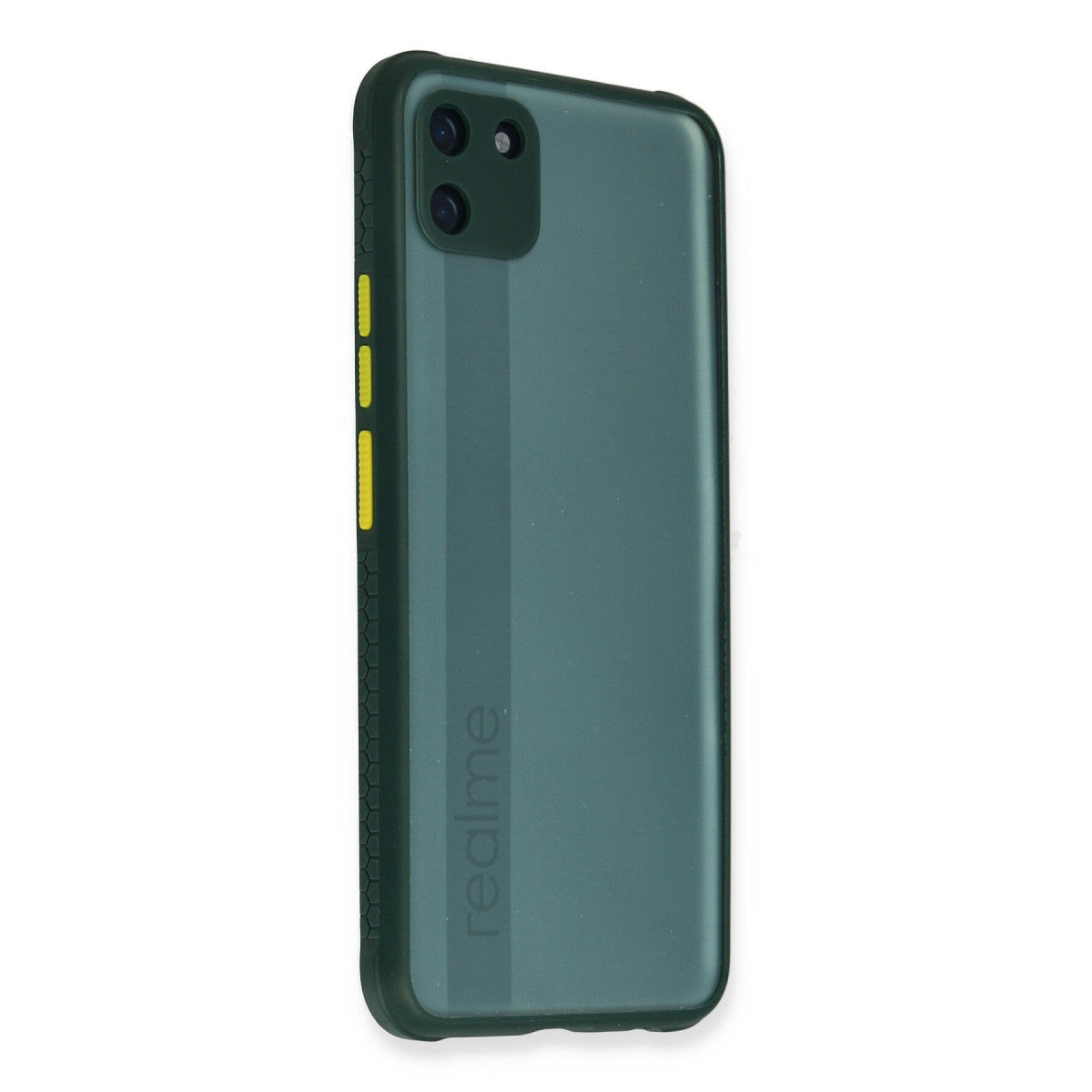 Newface Realme C11 Kılıf Miami Şeffaf Silikon