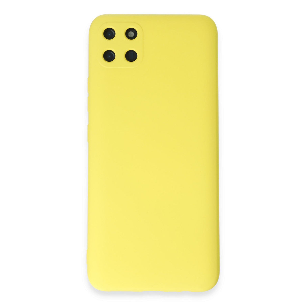 Newface Realme C11 Kılıf Nano içi Kadife Silikon