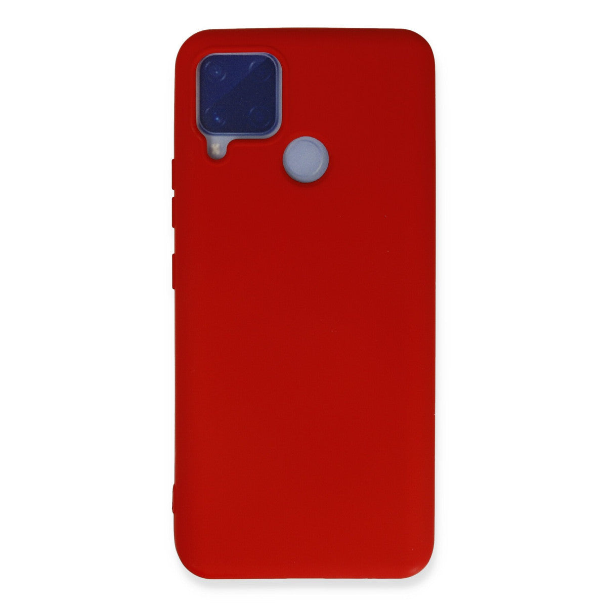 Newface Realme C15 Kılıf Nano içi Kadife Silikon