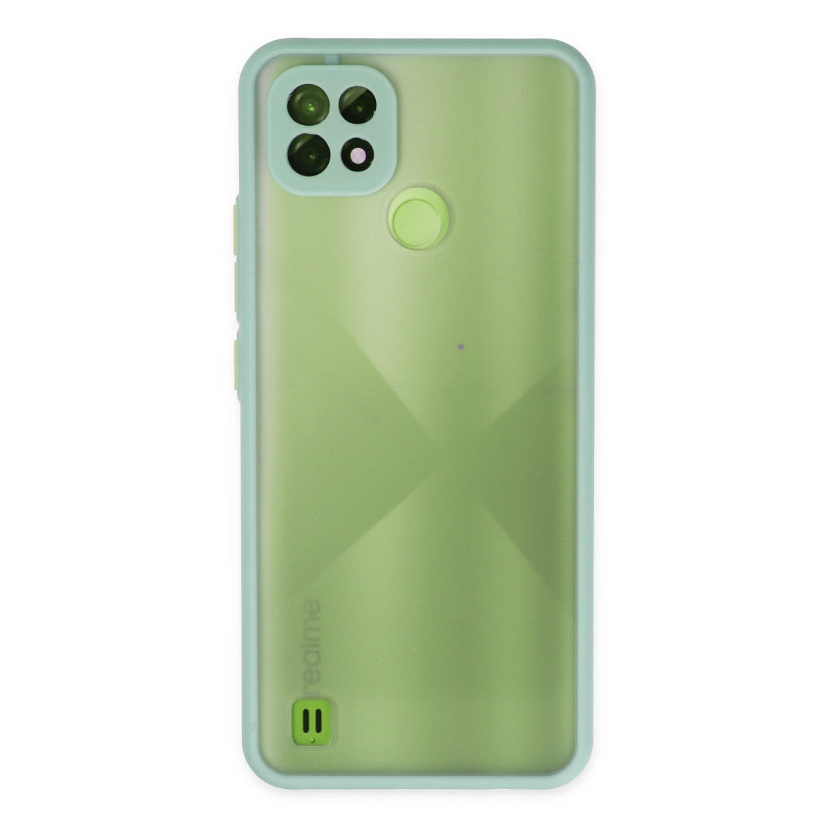 Newface Realme C21 Kılıf Montreal Silikon Kapak