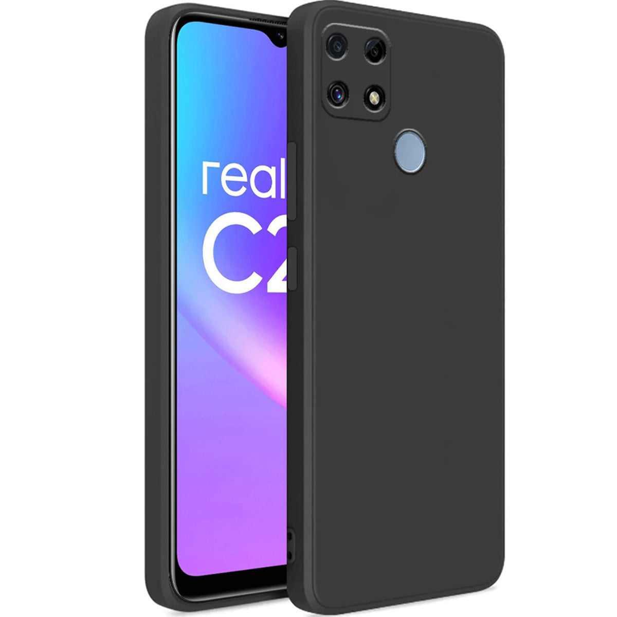 Newface Realme C25 Kılıf First Silikon