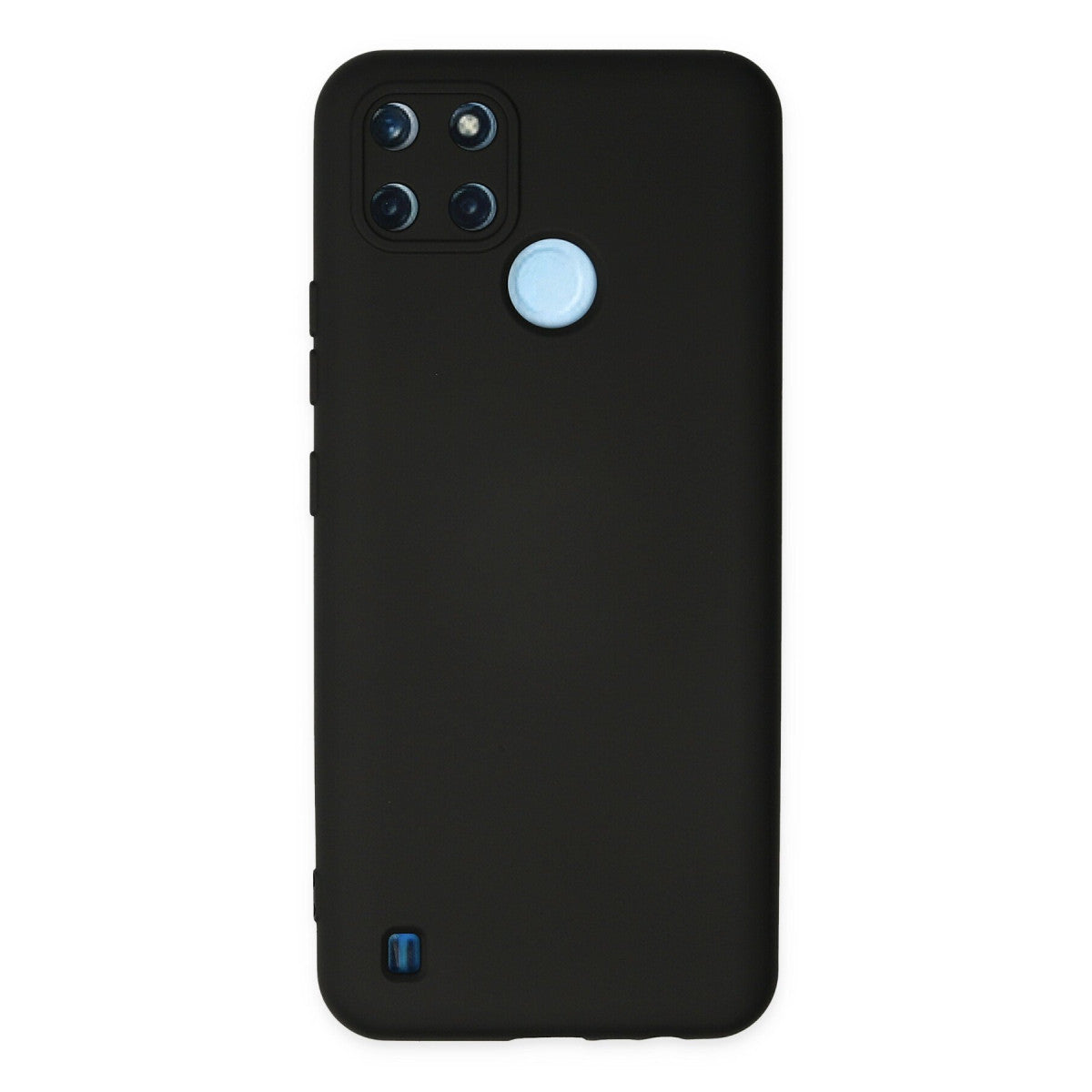Newface Realme C25Y Kılıf Nano içi Kadife Silikon