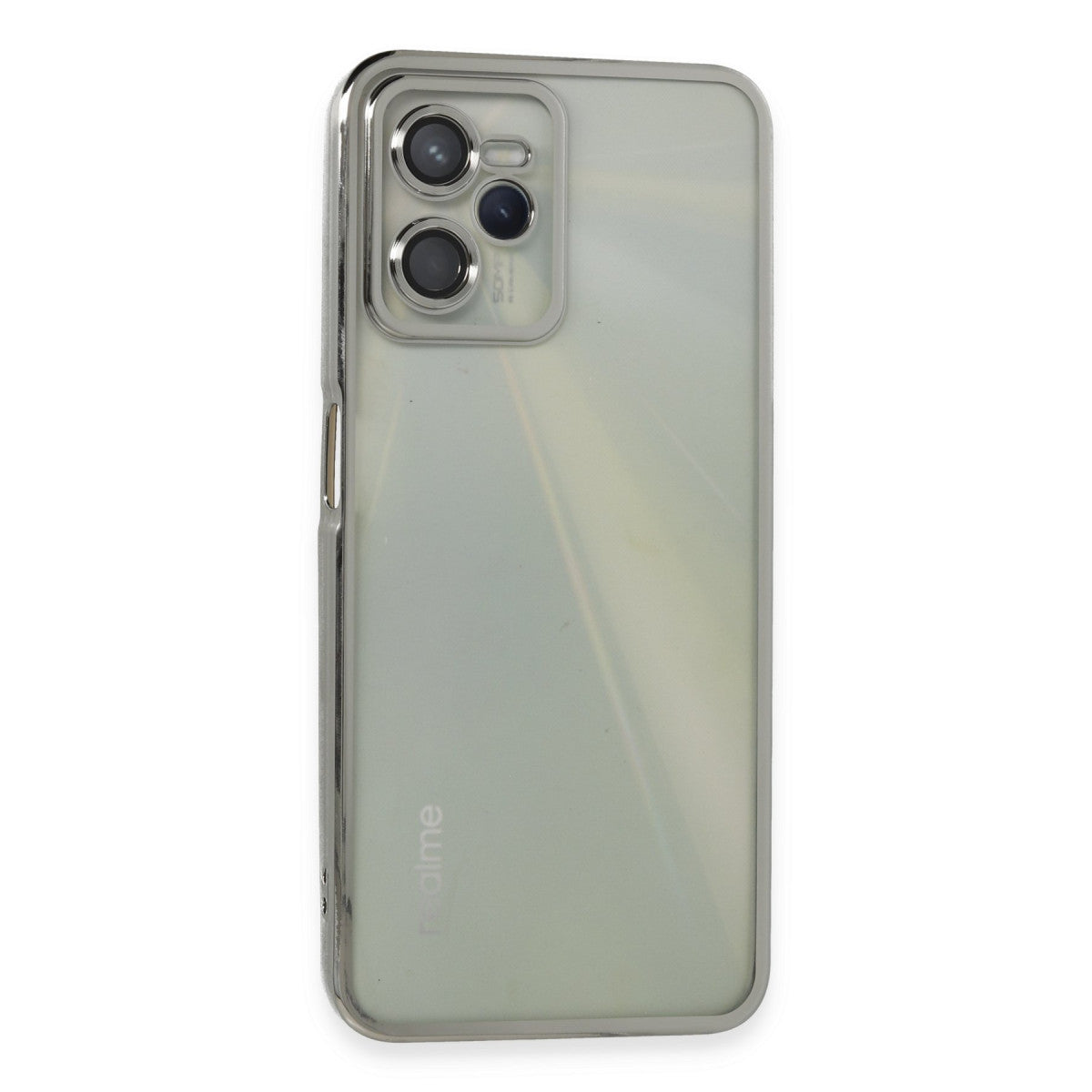 Newface Realme C35 Kılıf Razer Lensli Silikon