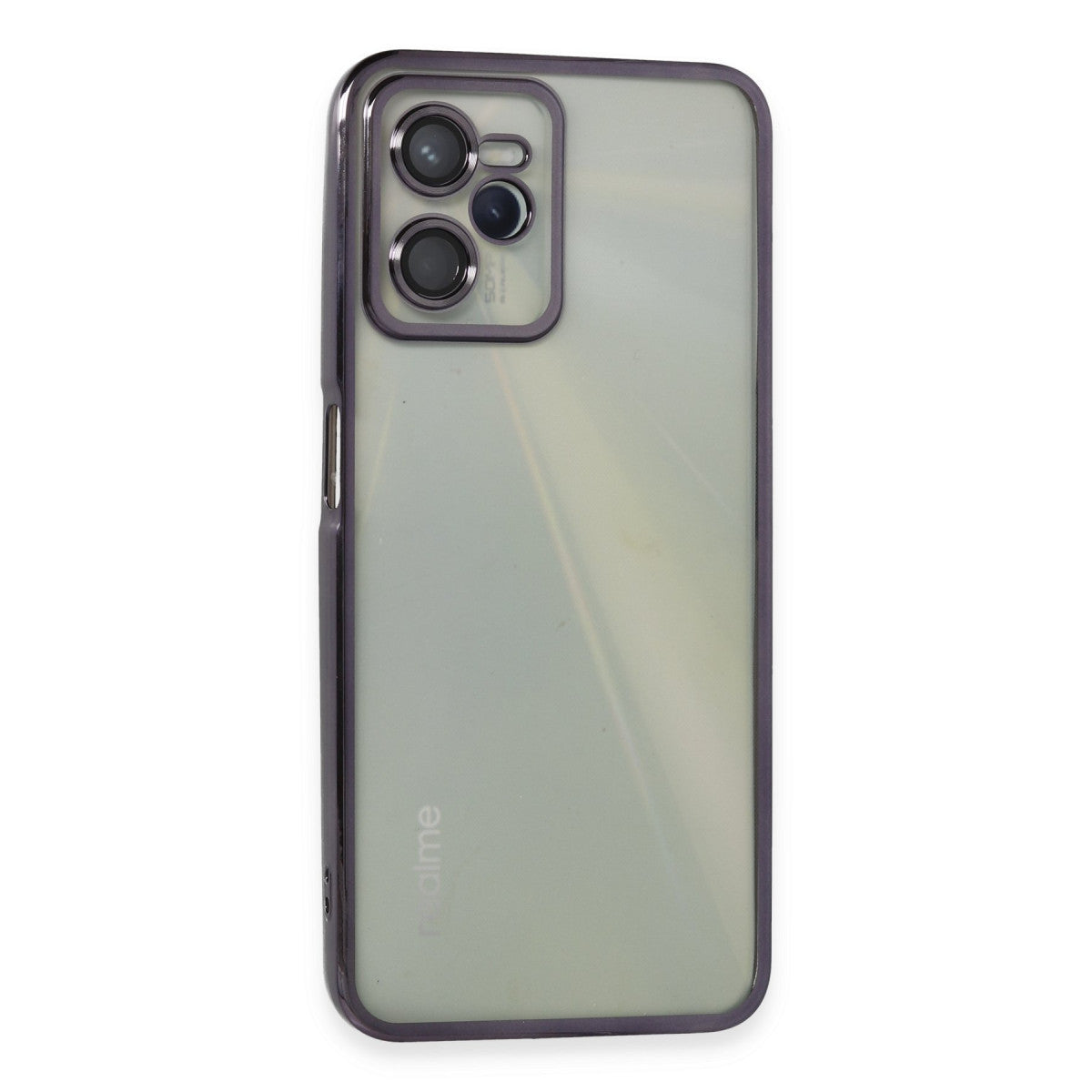 Newface Realme C35 Kılıf Razer Lensli Silikon