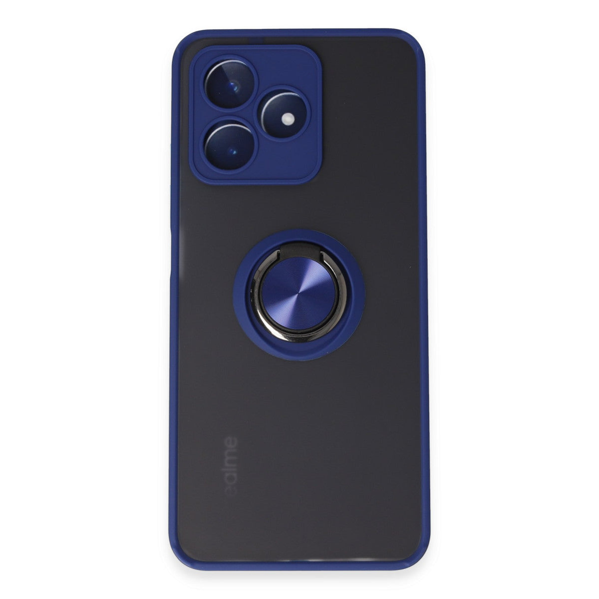 Newface Realme C53 Kılıf Montreal Yüzüklü Silikon Kapak