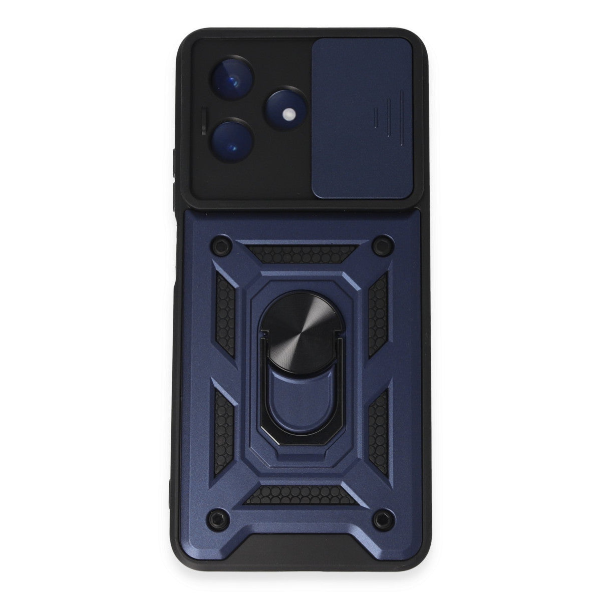 Newface Realme C53 Kılıf Pars Lens Yüzüklü Silikon