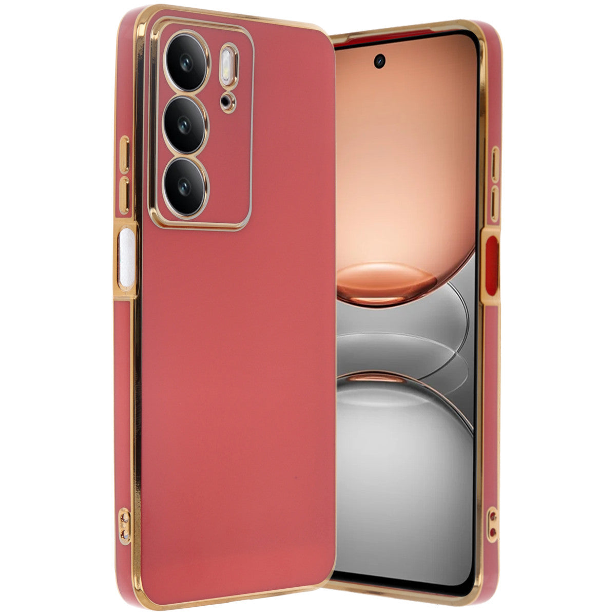 Newface Realme C75 4G Kılıf Volet Silikon