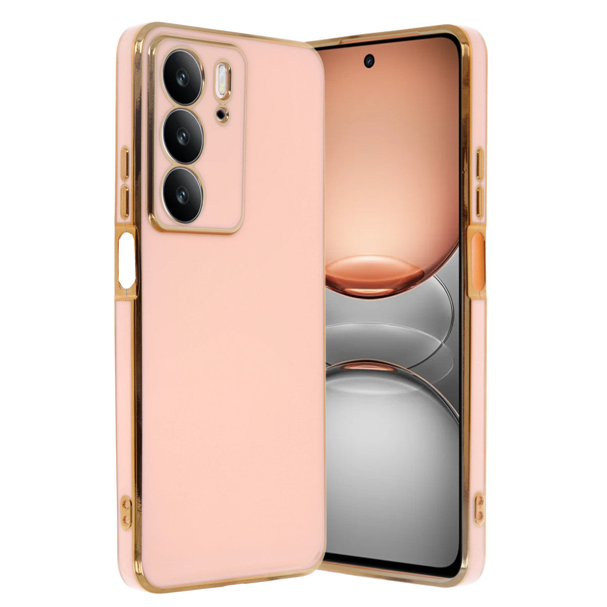 Newface Realme C75 4G Kılıf Volet Silikon