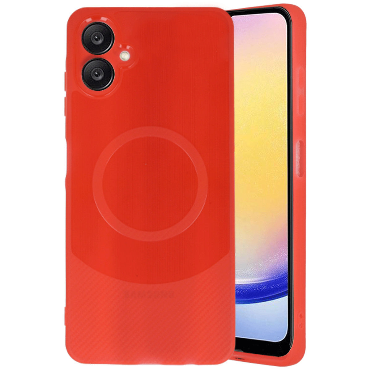 Newface Samsung A06 Kılıf Maya Karbon Kapak