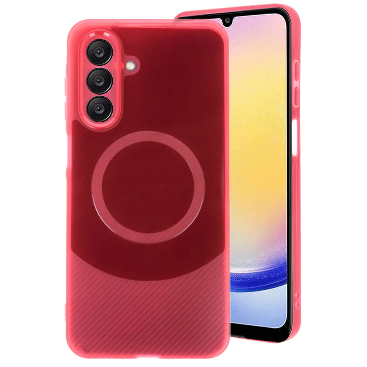 Newface Samsung A26 Kılıf Maya Karbon Kapak