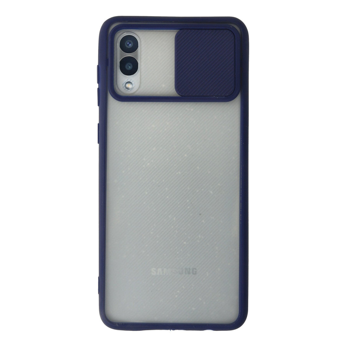 Newface Samsung Galaxy A02 Kılıf Palm Buzlu Kamera Sürgülü Silikon
