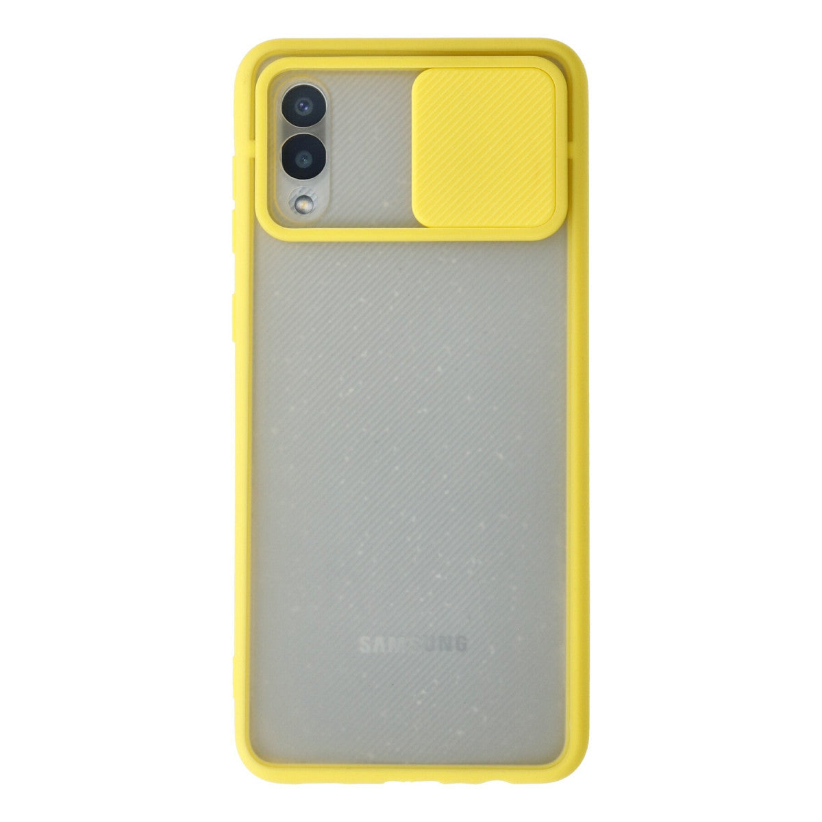 Newface Samsung Galaxy A02 Kılıf Palm Buzlu Kamera Sürgülü Silikon