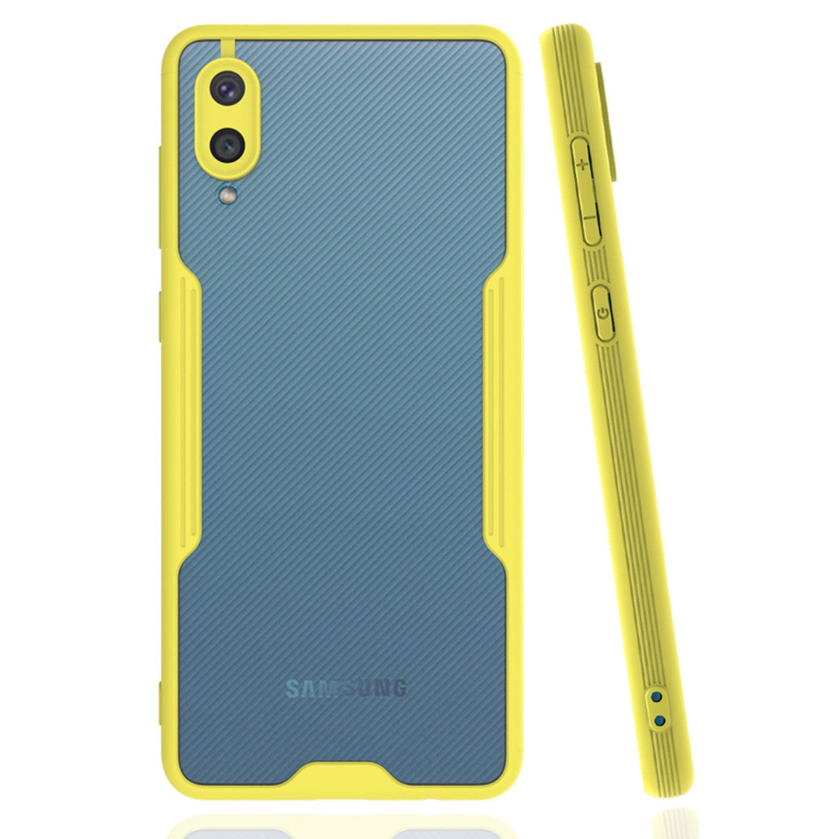 Newface Samsung Galaxy A02 Kılıf Platin Silikon