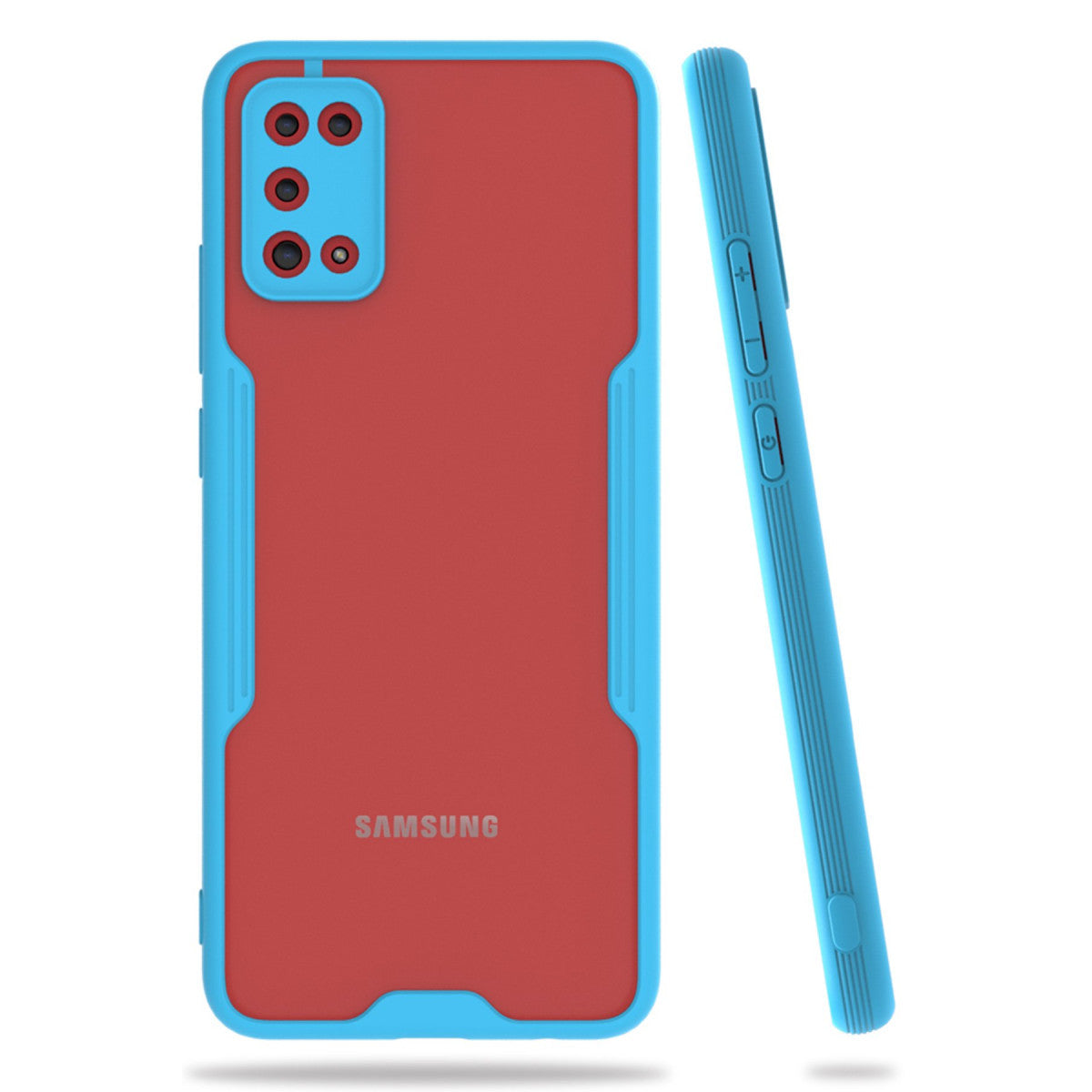 Newface Samsung Galaxy A02S Kılıf Platin Silikon