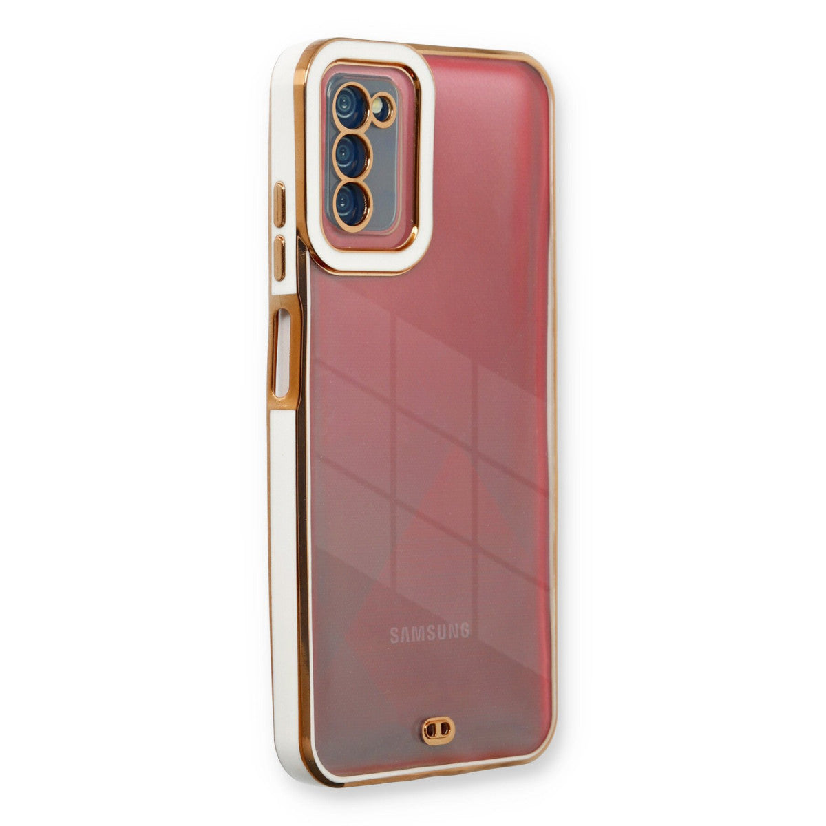 Newface Samsung Galaxy A03S Kılıf Liva Lens Silikon
