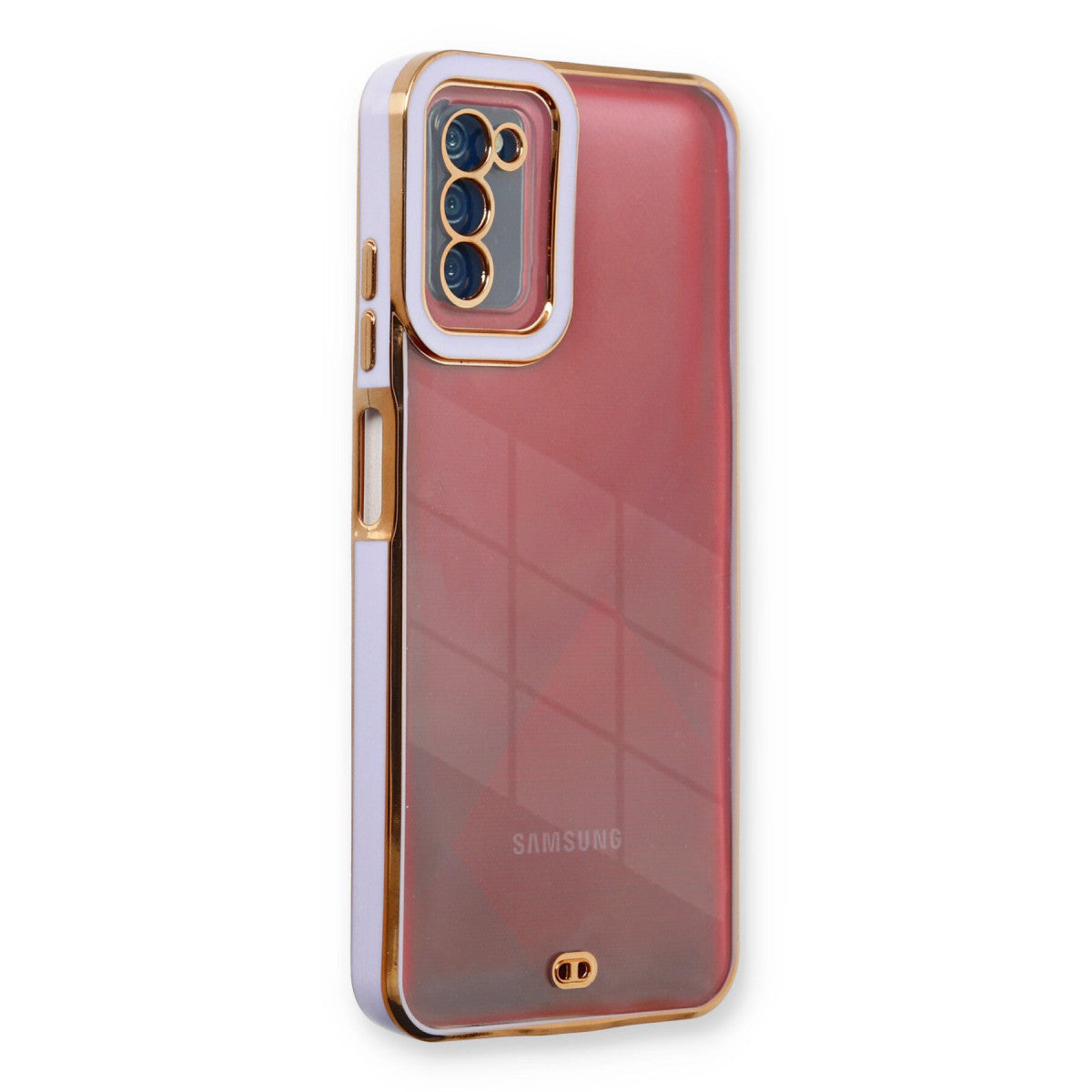 Newface Samsung Galaxy A03S Kılıf Liva Lens Silikon