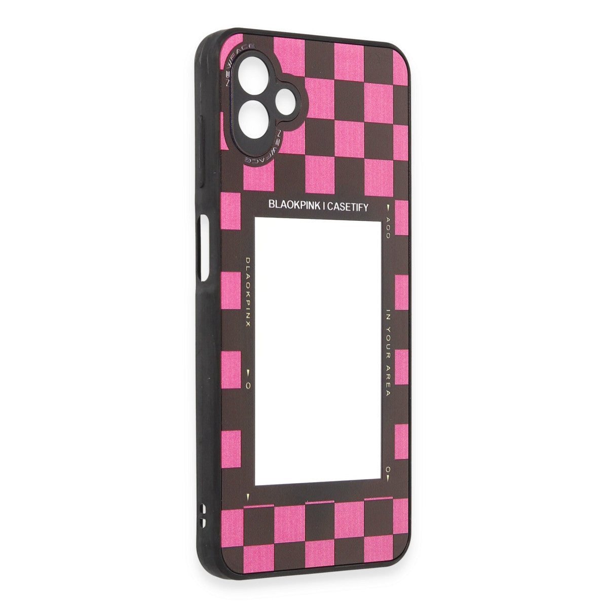 Newface Samsung Galaxy A04 Kılıf Mirror Desenli Kapak - Mirror