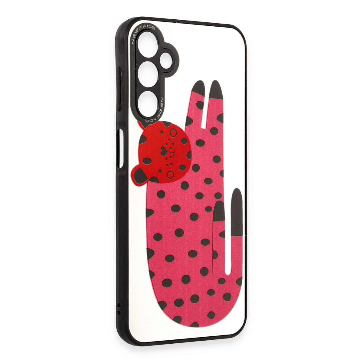 Newface Samsung Galaxy A04S Kılıf Mirror Desenli Kapak - Mirror
