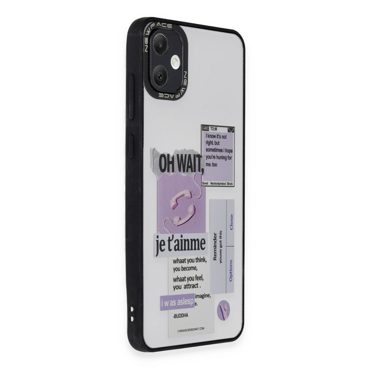 Newface Samsung Galaxy A05 Kılıf Mirror Desenli Kapak - Mirror