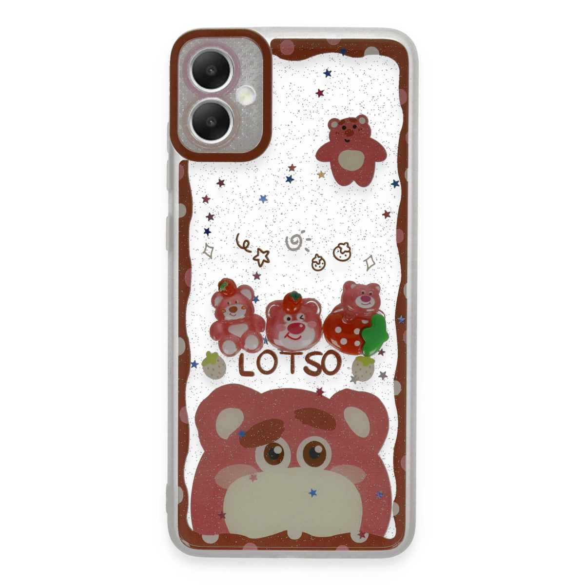 Newface Samsung Galaxy A05 Kılıf Sweet Desenli Silikon Kapak
