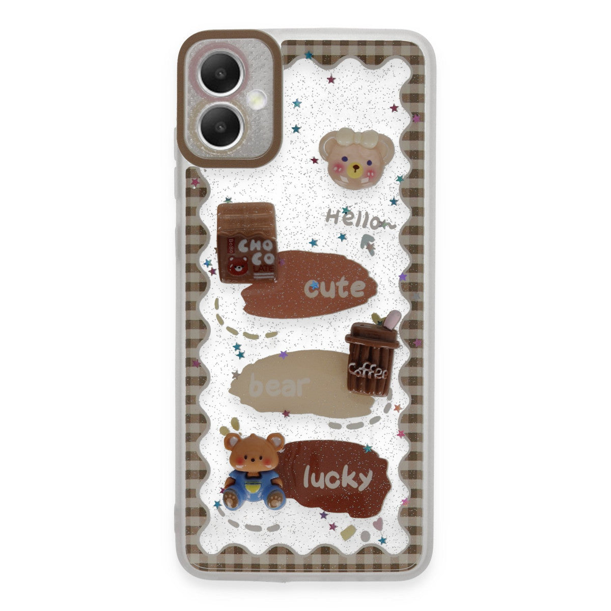 Newface Samsung Galaxy A05 Kılıf Sweet Desenli Silikon Kapak