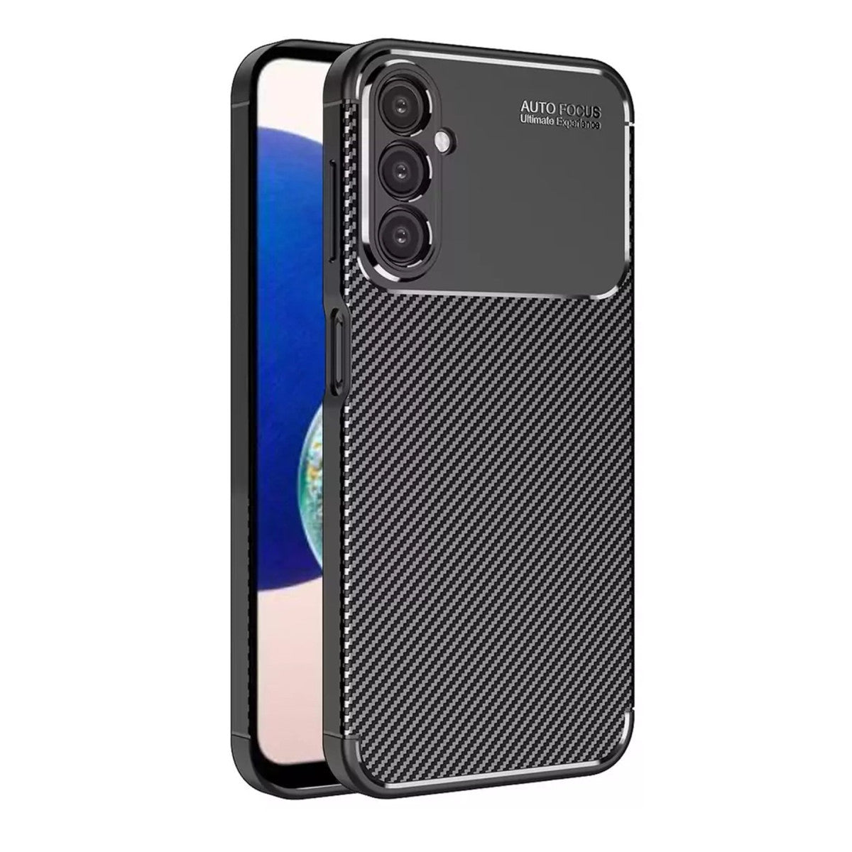 Newface Samsung Galaxy A05S Kılıf Auto Focus Karbon Kapak