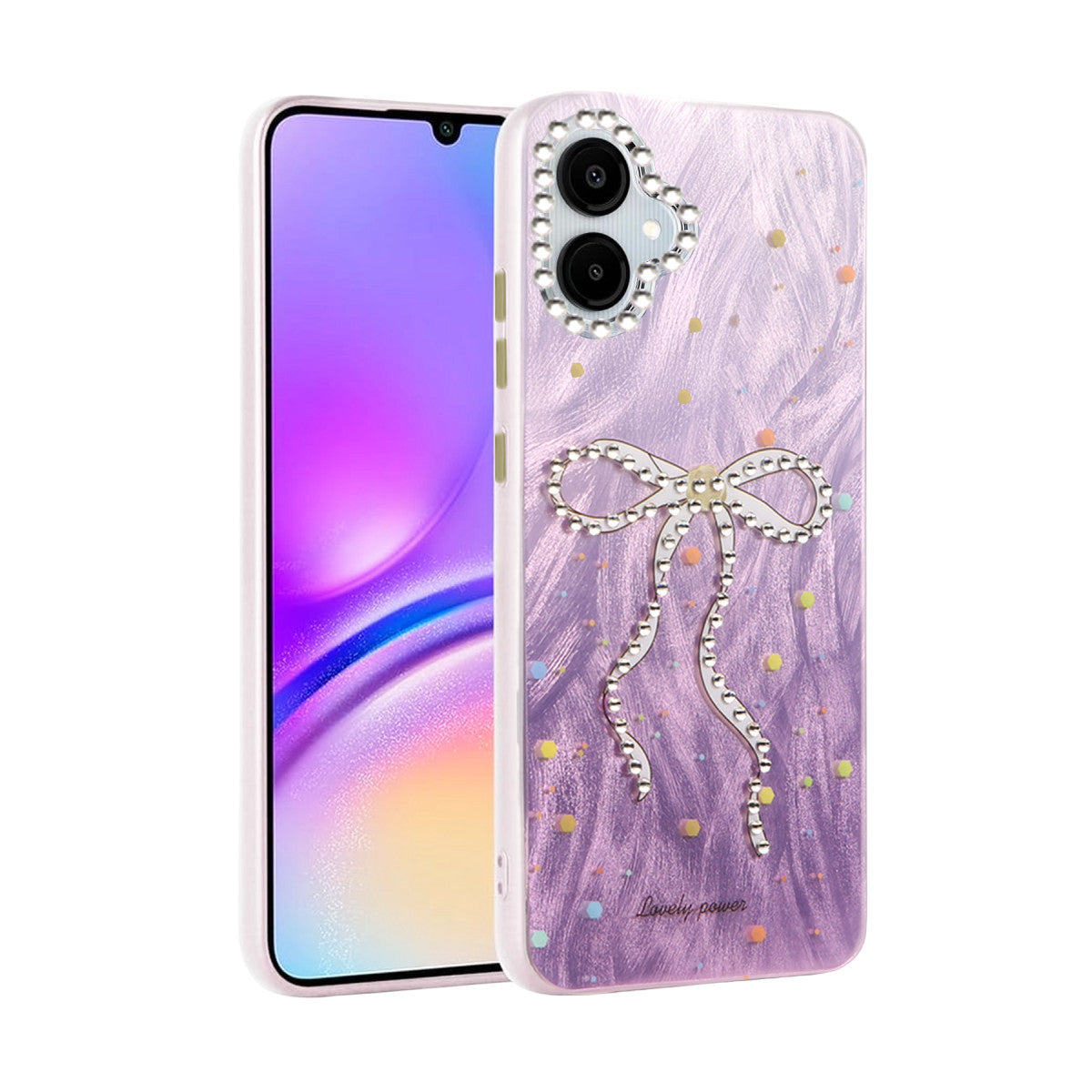 Newface Samsung Galaxy A06 Kılıf Blade Aynalı Desenli Kapak
